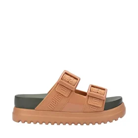 MELISSA COZY M-LOVER PLATAFORMA  (BEGE/VERDE)