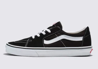 TÊNIS VANS SK8-LOW BLACK TRUE WHITE